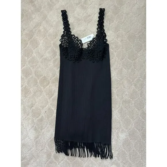 Proenza Schouler Embroidered Viscose Knit Dress - Picture 6 of 12